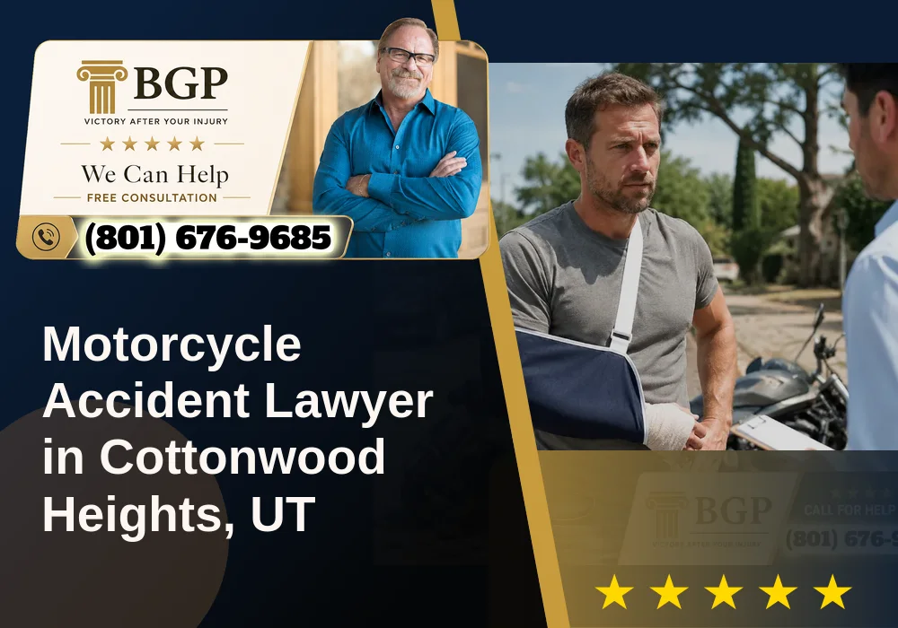 Motorcycle Accident Lawyer in Cottonwood Heights, UT