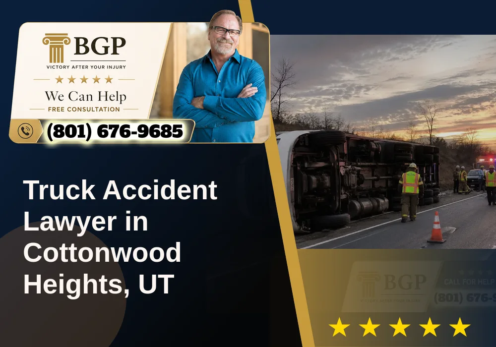 Truck Accident Lawyer in Cottonwood Heights, UT