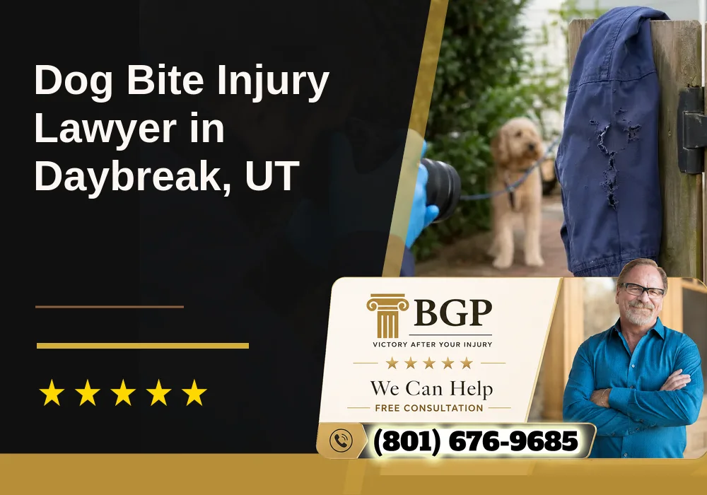 Dog Bite Injury Lawyer in Daybreak, UT
