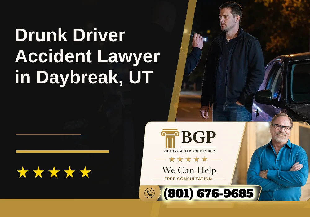 Drunk Driver Accident Lawyer in Daybreak, UT