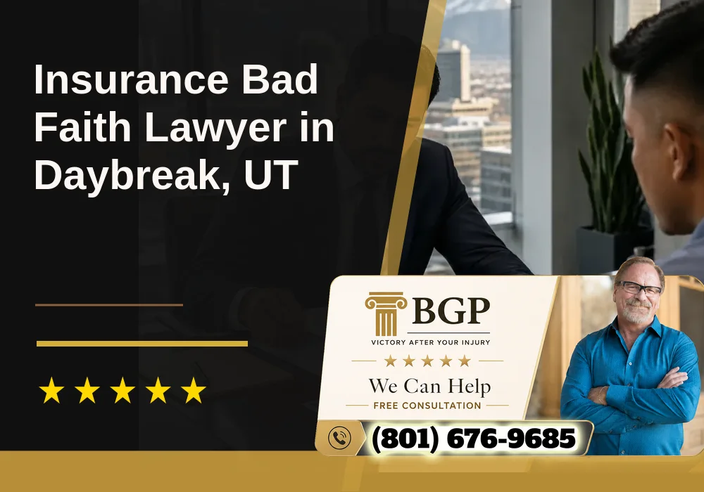 Insurance Bad Faith Lawyer in Daybreak, UT