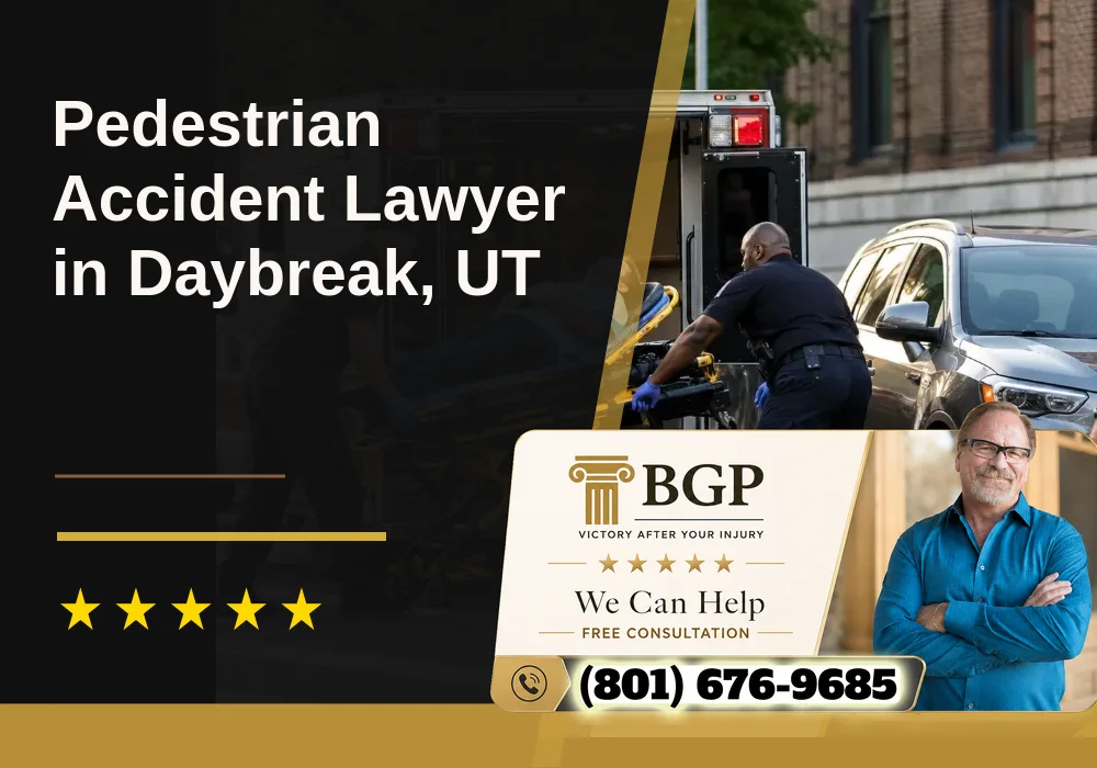 Pedestrian Accident Lawyer in Daybreak, UT