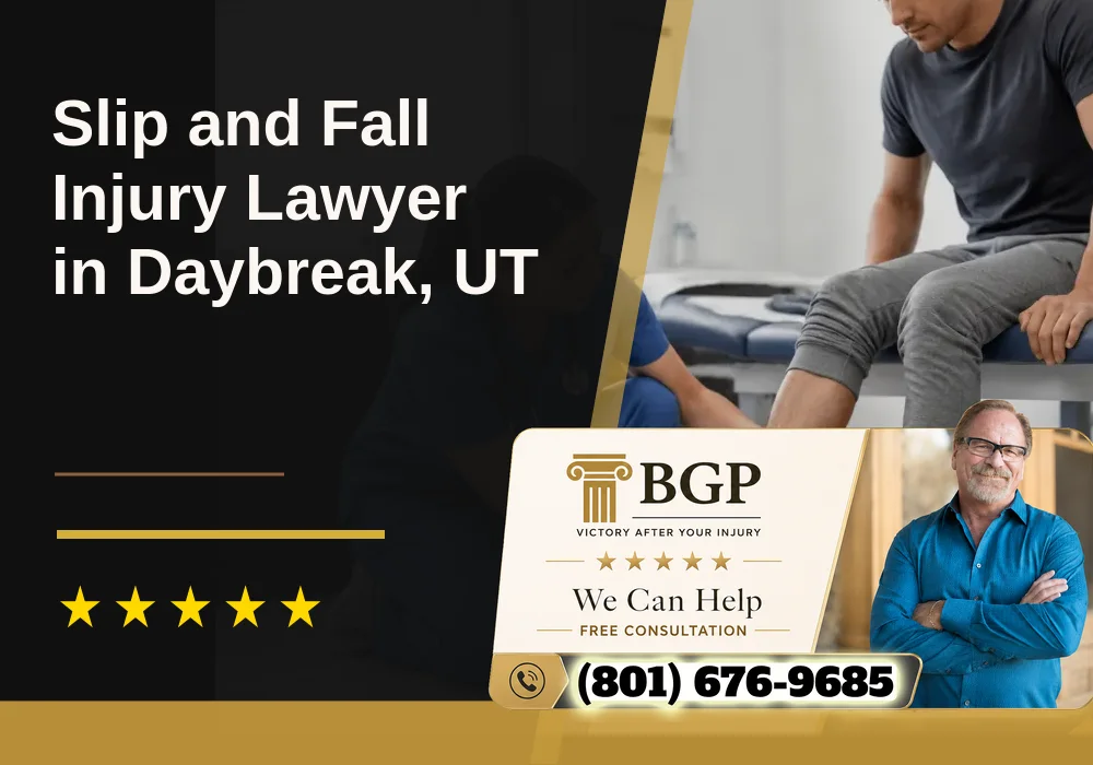 Slip and Fall Injury Lawyer in Daybreak, UT