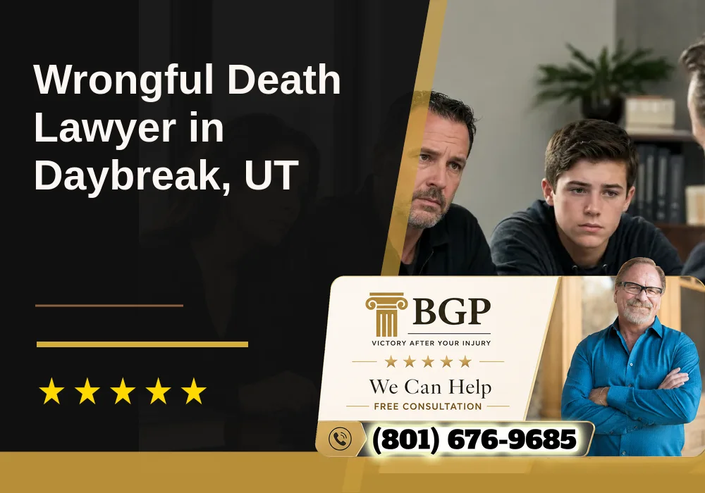 Wrongful Death Lawyer in Daybreak, UT