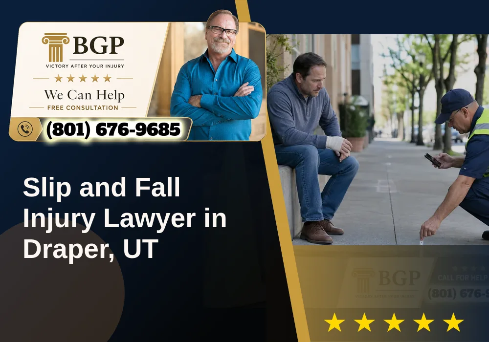 Slip and Fall Injury Lawyer in Draper, UT