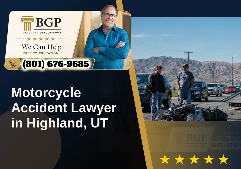Motorcycle Accident Lawyer in Highland, UT