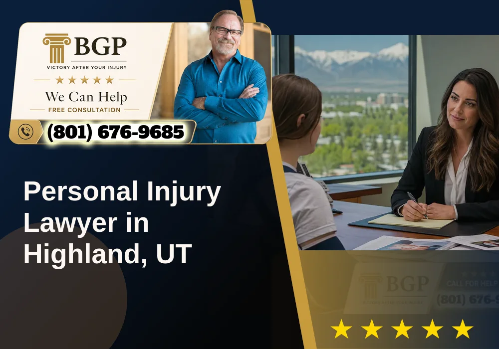 Personal Injury Lawyer in Highland, UT