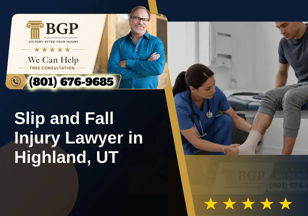 Slip and Fall Injury Lawyer in Highland, UT