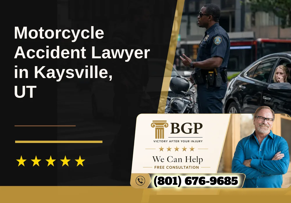 Motorcycle Accident Lawyer in Kaysville, UT