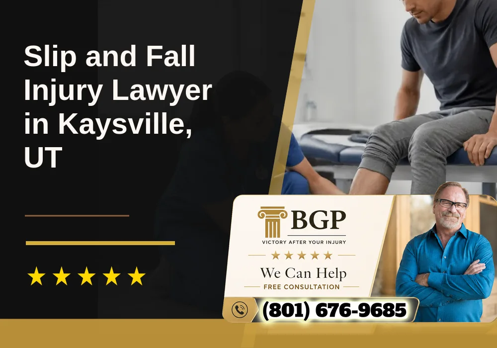 Slip and Fall Injury Lawyer in Kaysville, UT