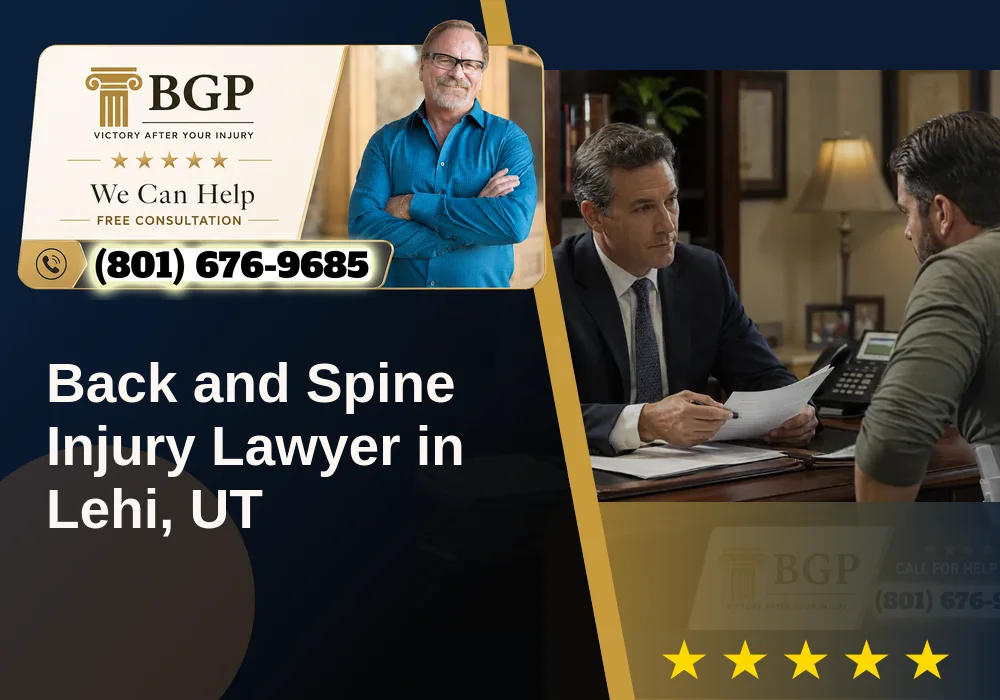 Back and Spine Injury Lawyer in Lehi, UT