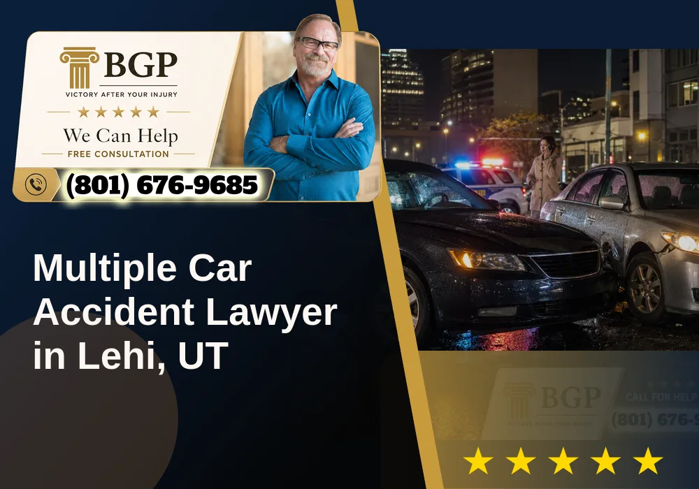 Multiple Car Accident Lawyer in Lehi, UT