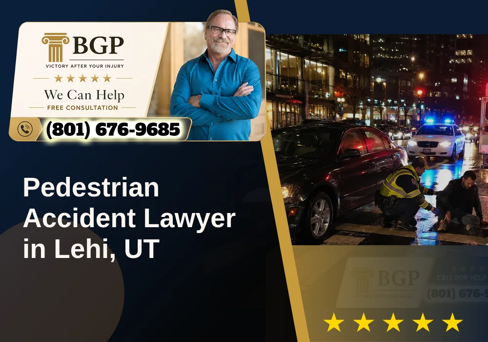 Pedestrian Accident Lawyer in Lehi, UT