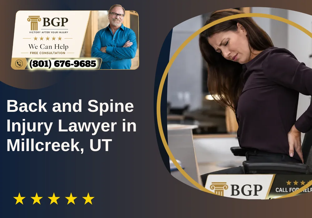 Back and Spine Injury Lawyer in Millcreek, UT