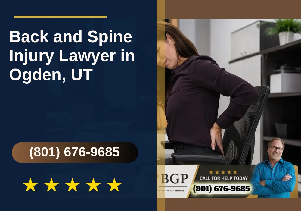 Back and Spine Injury Lawyer in Ogden, UT