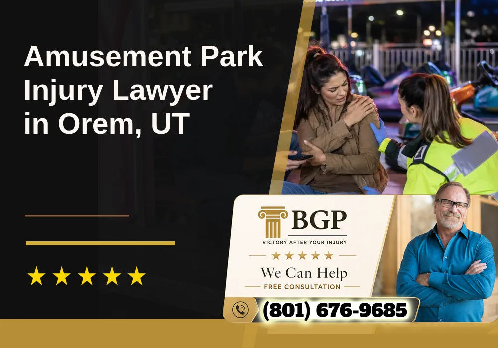 Amusement Park Injury Lawyer in Orem, UT