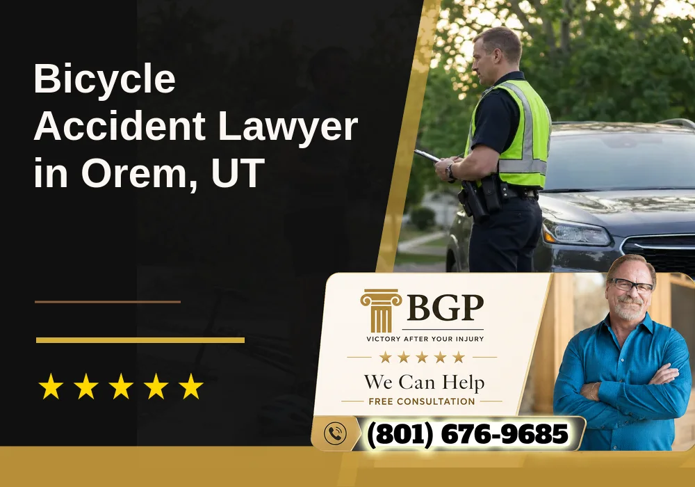 Bicycle Accident Lawyer in Orem, UT