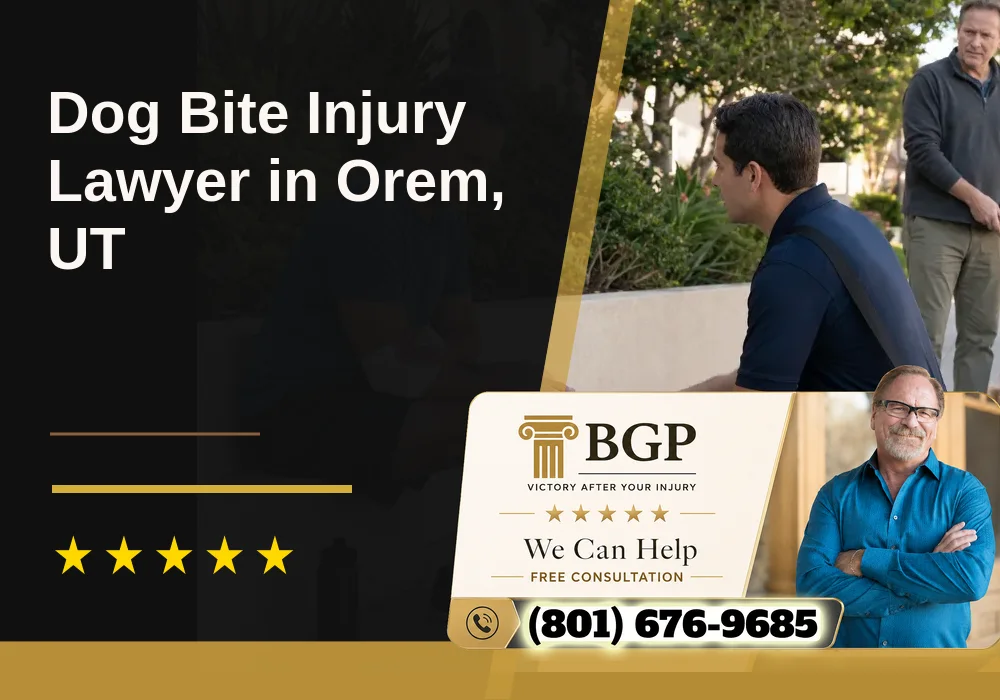 Dog Bite Injury Lawyer in Orem, UT