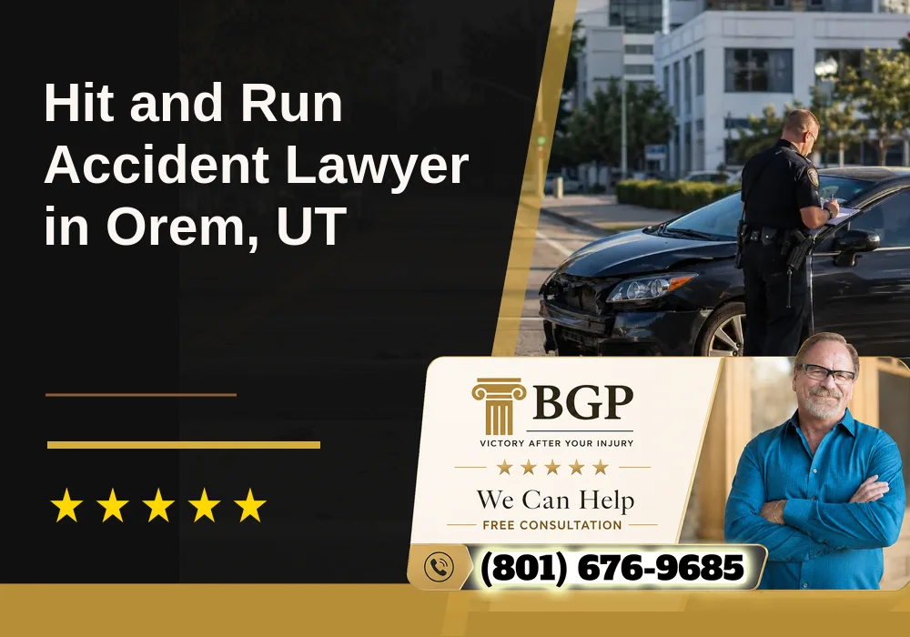 Hit and Run Accident Lawyer in Orem, UT