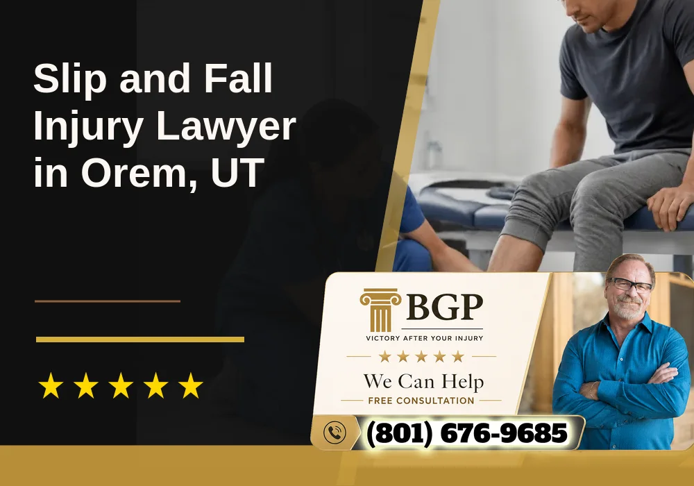 Slip and Fall Injury Lawyer in Orem, UT