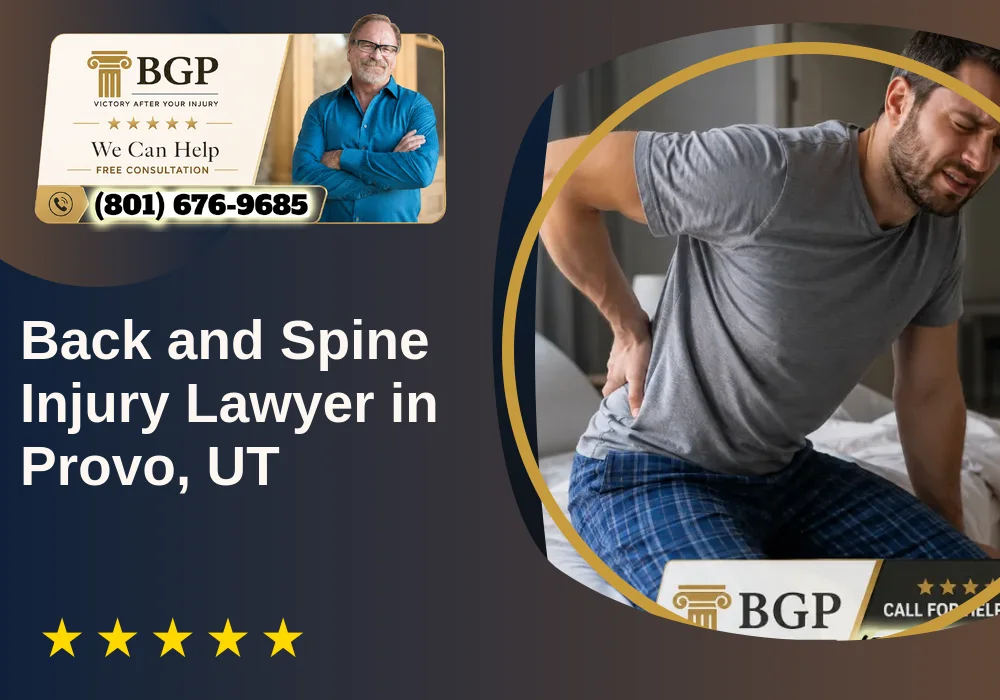 Back and Spine Injury Lawyer in Provo, UT