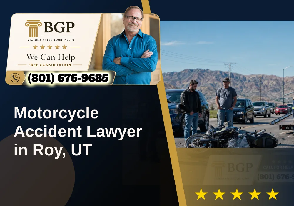 Motorcycle Accident Lawyer in Roy, UT