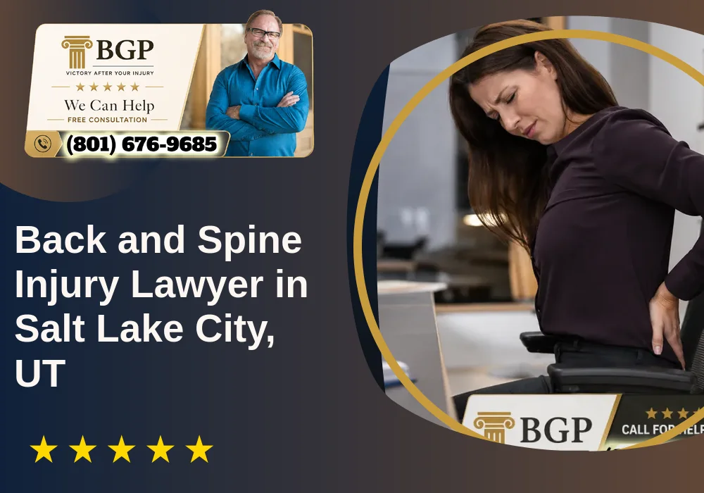 Back and Spine Injury Lawyer in Salt Lake City, UT