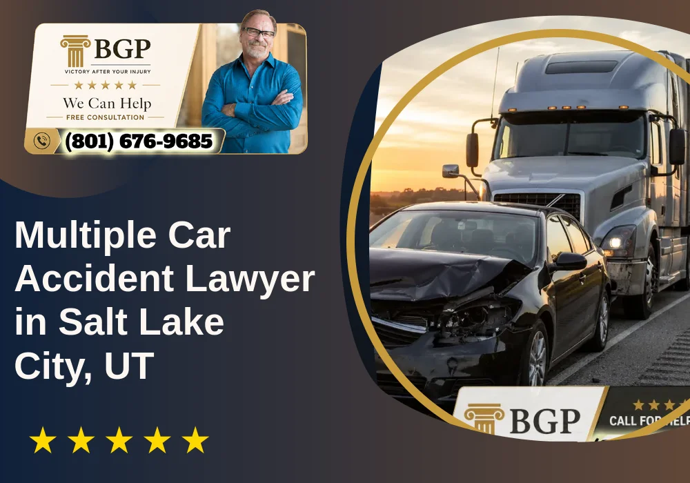 Multiple Car Accident Lawyer in Salt Lake City, UT