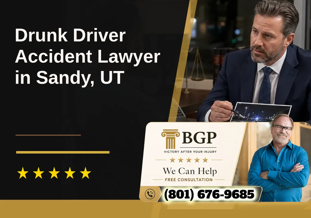 Drunk Driver Accident Lawyer in Sandy, UT