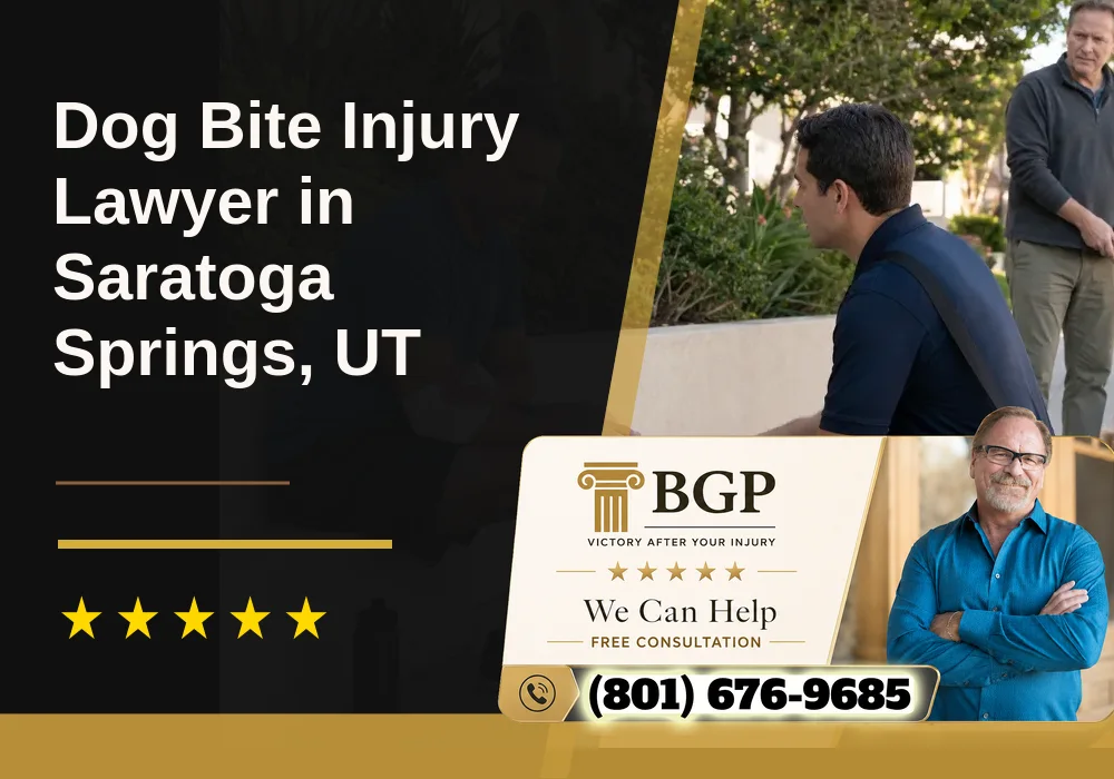 Dog Bite Injury Lawyer in Saratoga Springs, UT