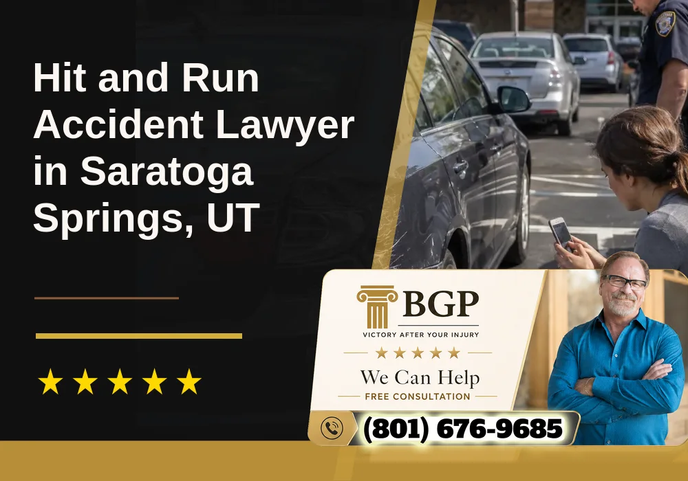 Hit and Run Accident Lawyer in Saratoga Springs, UT