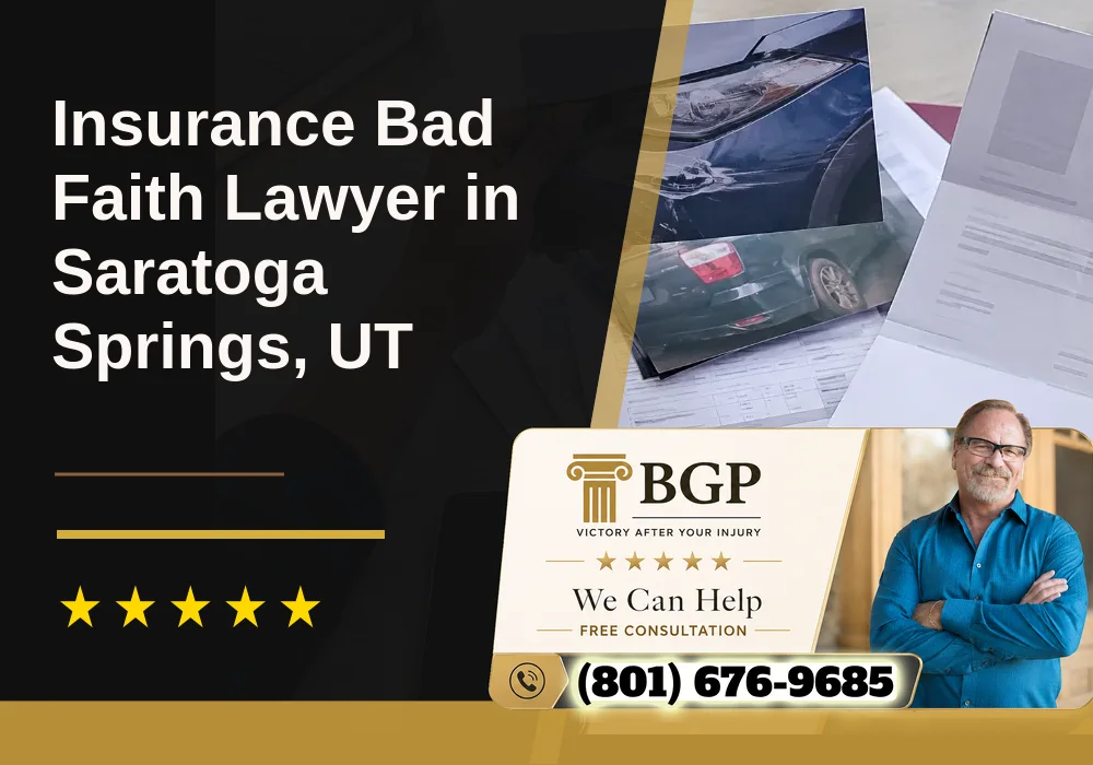 Insurance Bad Faith Lawyer in Saratoga Springs, UT