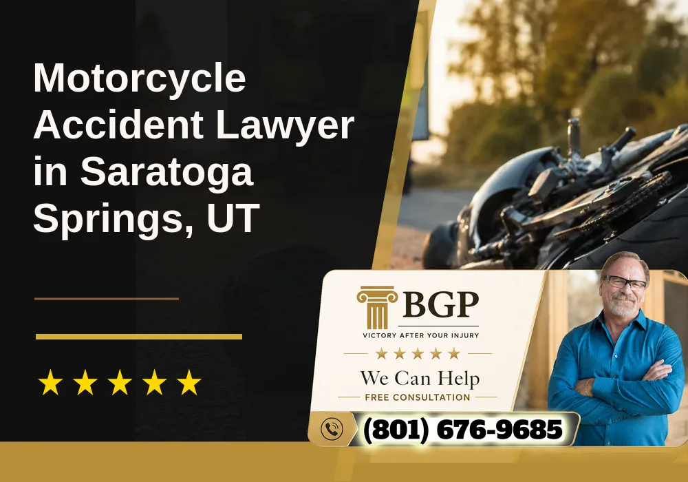 Motorcycle Accident Lawyer in Saratoga Springs, UT