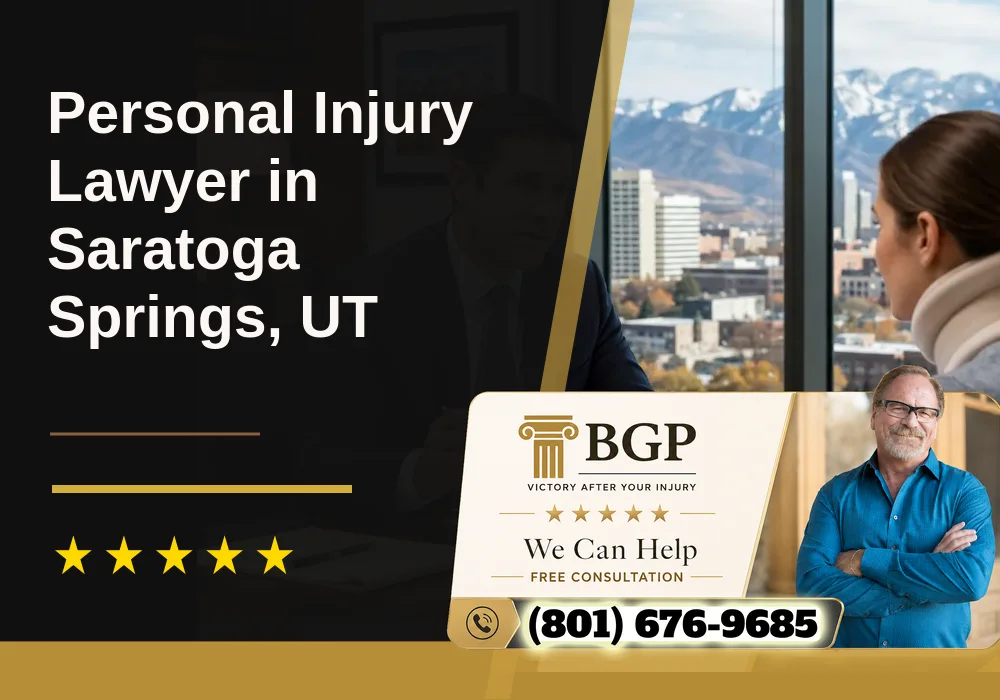 Personal Injury Lawyer in Saratoga Springs, UT