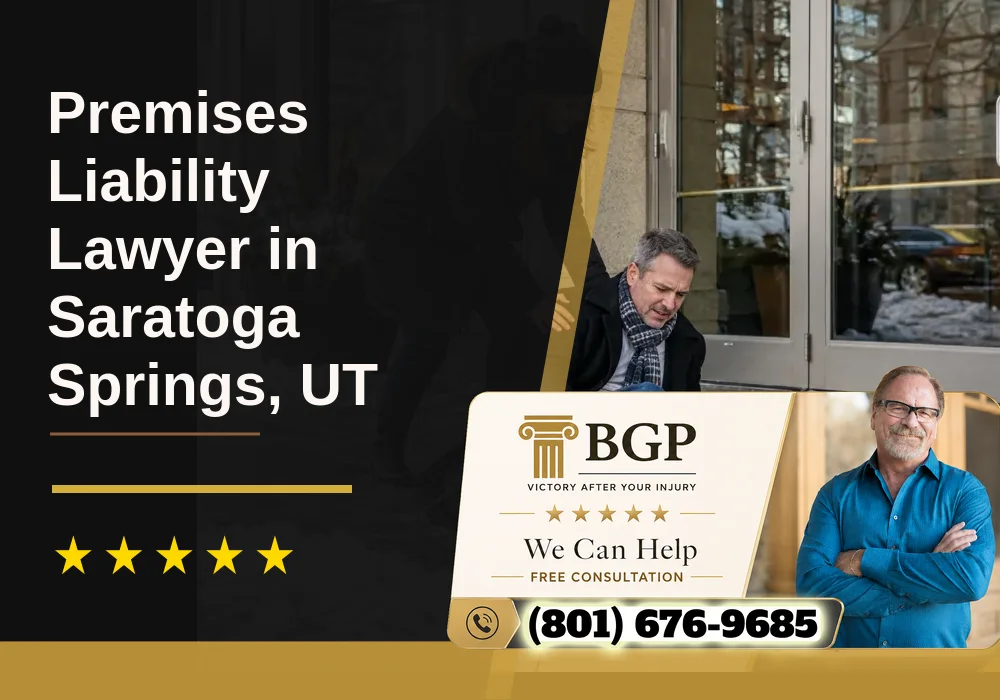 Premises Liability Lawyer in Saratoga Springs, UT