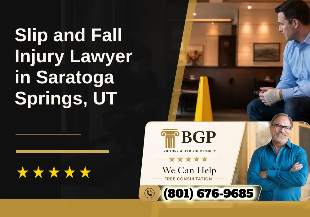 Slip and Fall Injury Lawyer in Saratoga Springs, UT