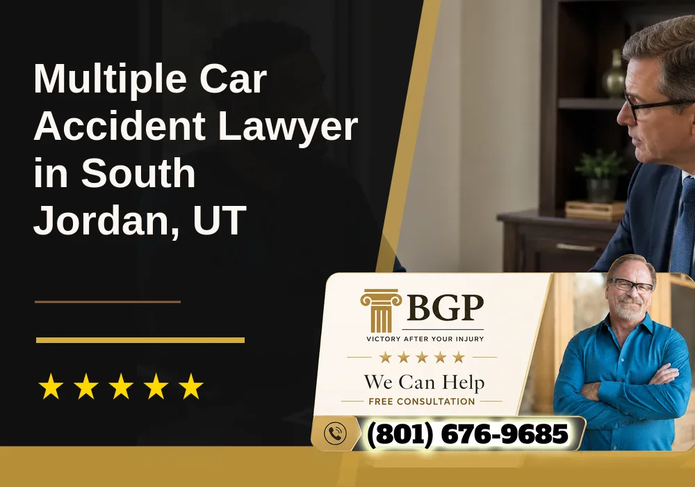 Multiple Car Accident Lawyer in South Jordan, UT