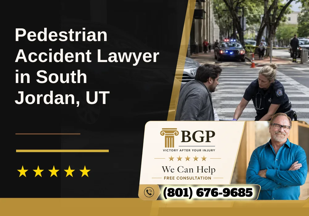 Pedestrian Accident Lawyer in South Jordan, UT