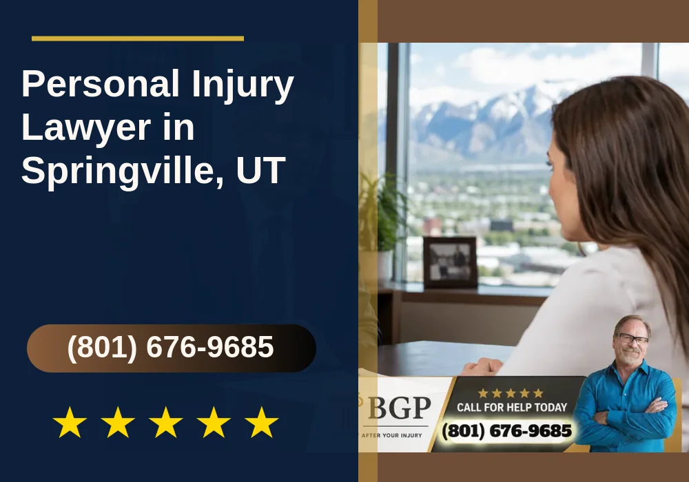 Personal Injury Lawyer in Springville, UT