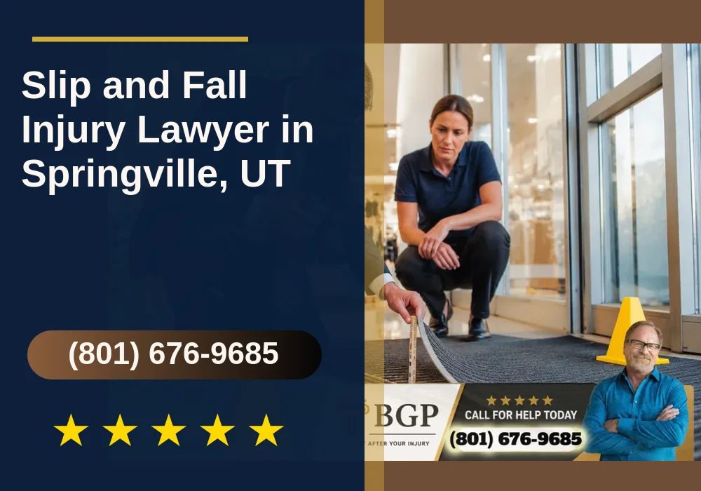 Slip and Fall Injury Lawyer in Springville, UT