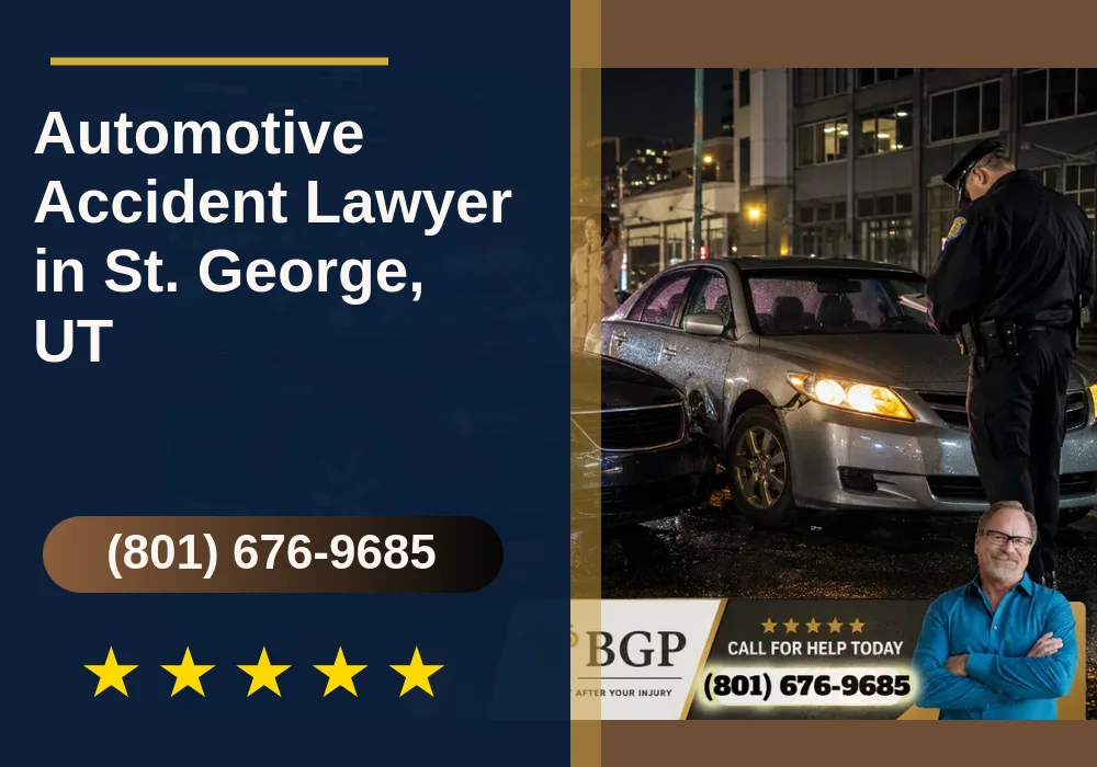 Automotive Accident Lawyer in St. George, UT