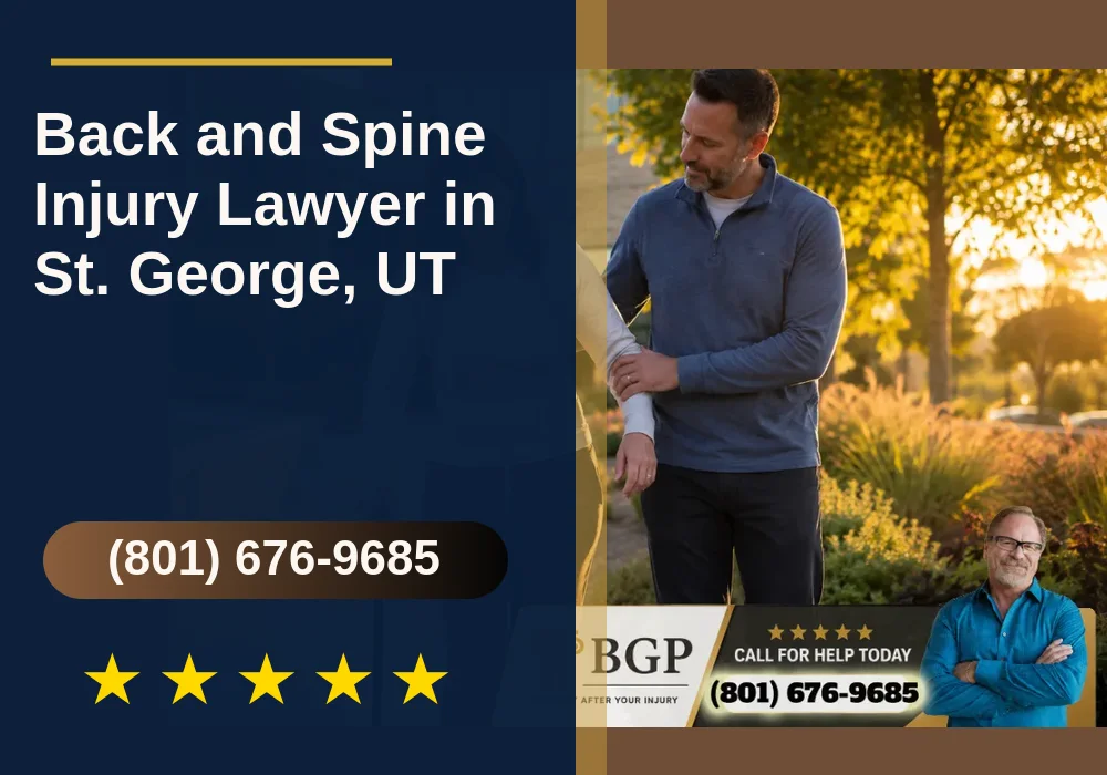 Back and Spine Injury Lawyer in St. George, UT