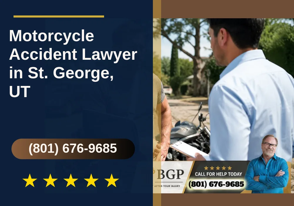 Motorcycle Accident Lawyer in St. George, UT