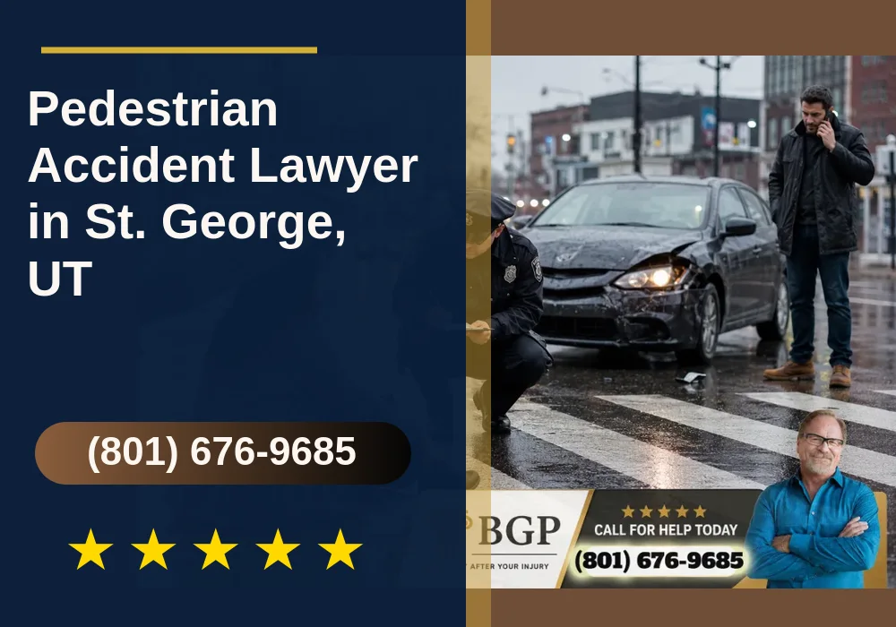 Pedestrian Accident Lawyer in St. George, UT