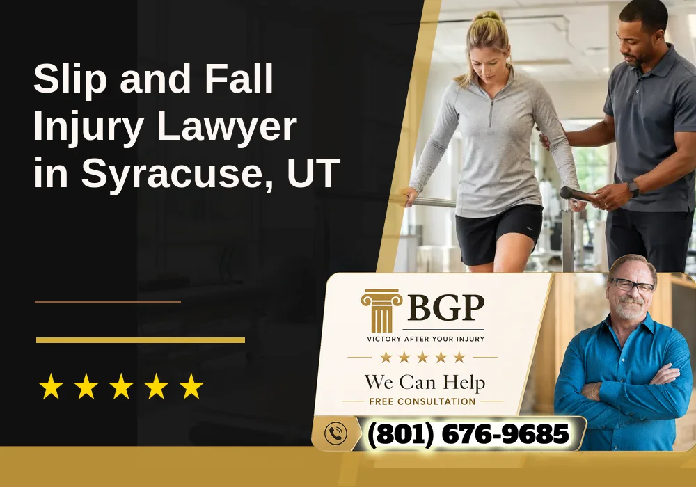 Slip and Fall Injury Lawyer in Syracuse, UT