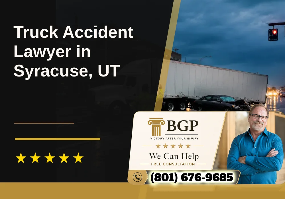 Truck Accident Lawyer in Syracuse, UT