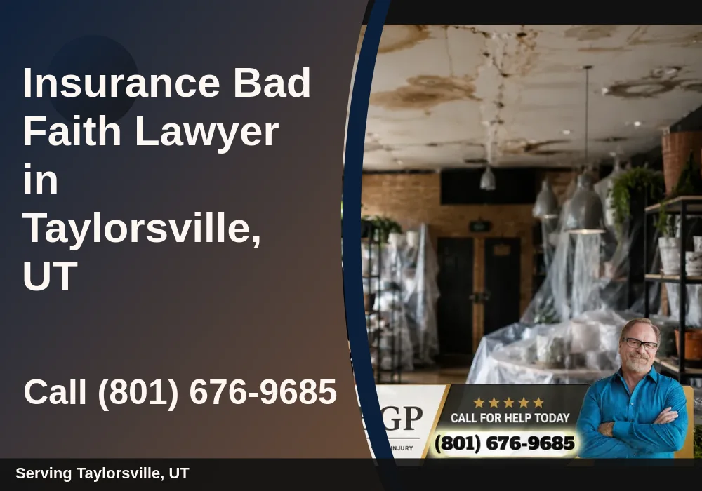 Insurance Bad Faith Lawyer in Taylorsville, UT