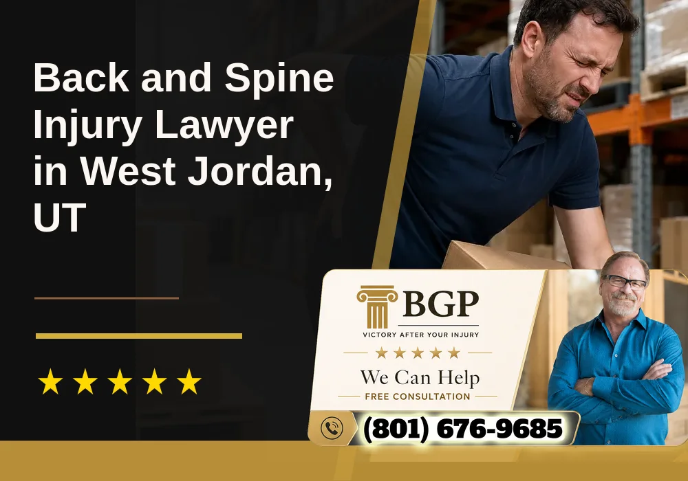 Back and Spine Injury Lawyer in West Jordan, UT