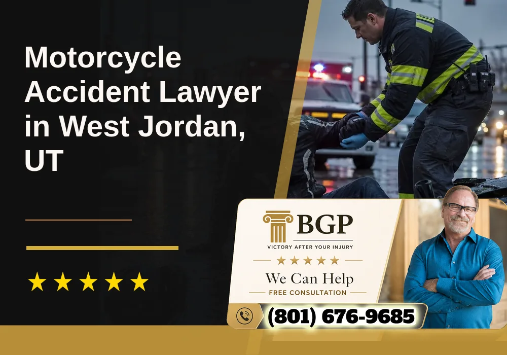 Motorcycle Accident Lawyer in West Jordan, UT