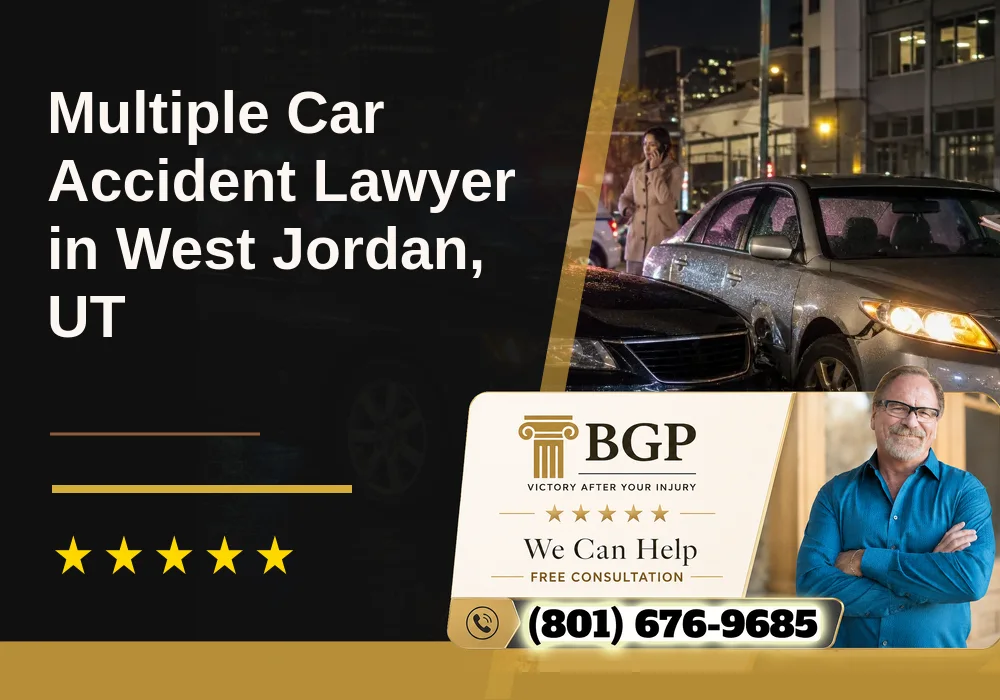 Multiple Car Accident Lawyer in West Jordan, UT